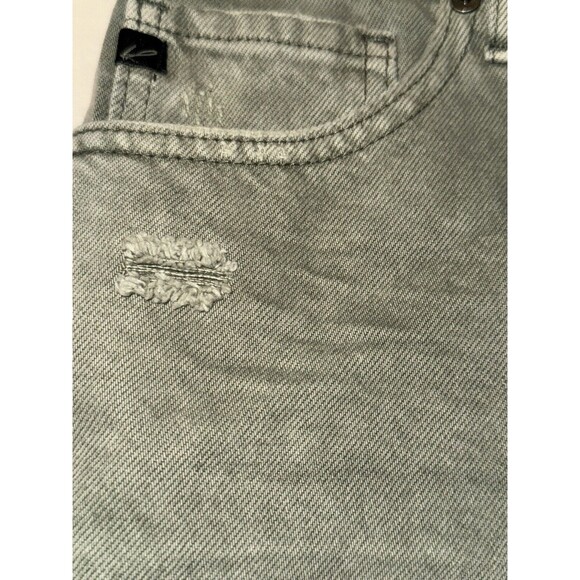 NWT KanCan Olive Green Mini High Rise Cutoff Shorts Size-11/29 - Picture 12 of 13